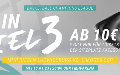 Tickets für das Spiel 3 der BCL Play-Ins noch immer erhältlich