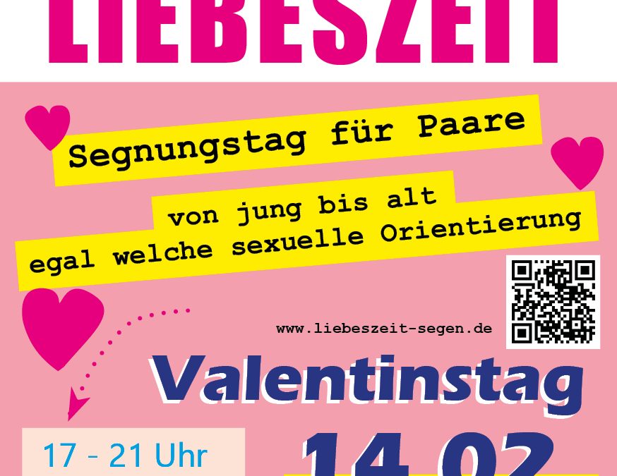 Segnungsangebot für Paare am Valentinstag