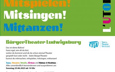 Bürgertheater Ludwigsburg sucht Mitglieder