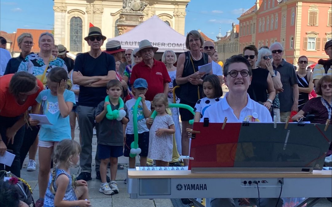 Die Karlshöhe eröffnet das Marktplatzfest Ludwigsburg