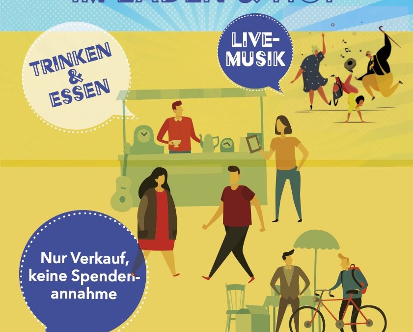 Sommermarkt im Karlshöher Gebrauchtwarenladen