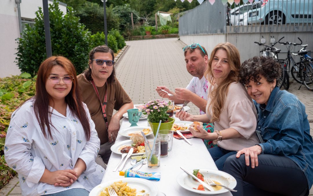 Sommerfest im Bereich Hilfen für Menschen mit psychischen und sozialen Schwierigkeiten