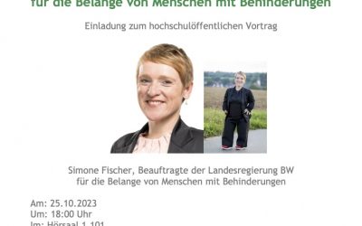 Veranstaltung über die Umsetzung der UN-Behindertenrechtskonvention in Baden-Württemberg