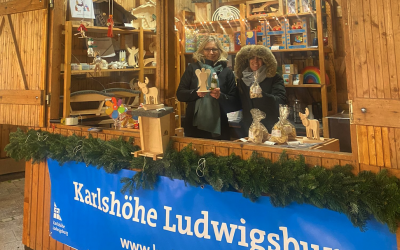 Die Karlshöhe auf dem Ludwigsburger Weihnachtsmarkt