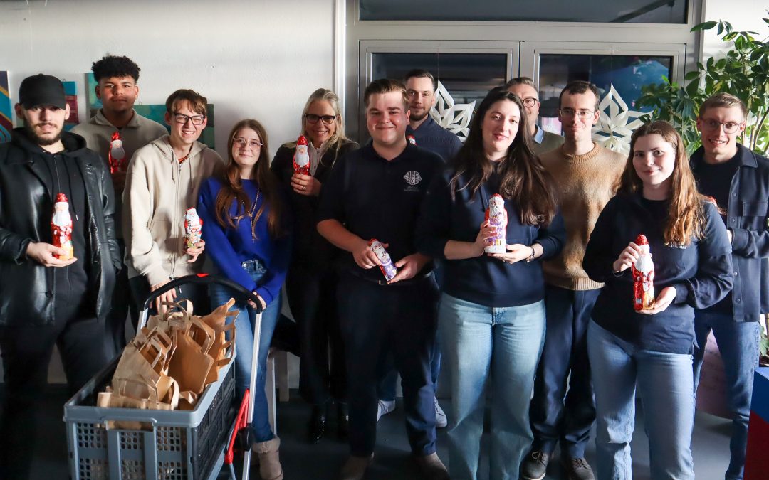 Leo Club spendet Nikoläuse an Ausbildungszentrum