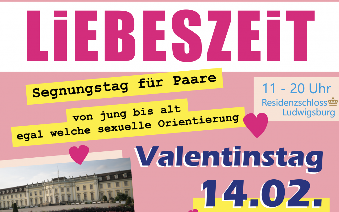 Liebeszeit Segen – Segnungstag für Paare