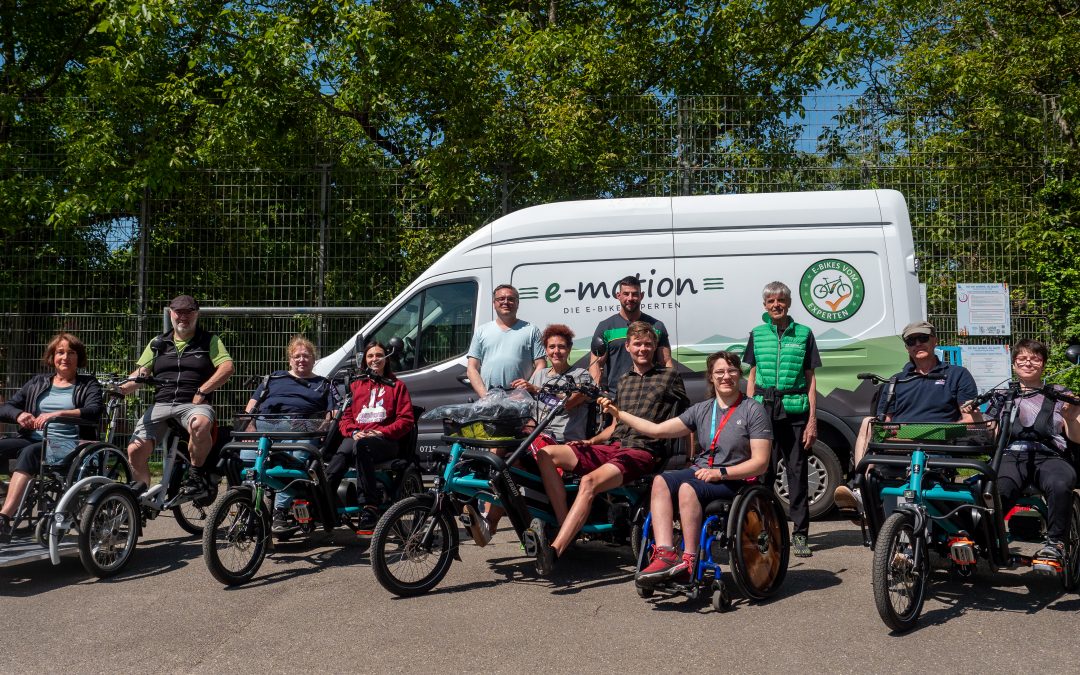 Einführungsvormittag für Spezialfahrräder der Karlshöhe