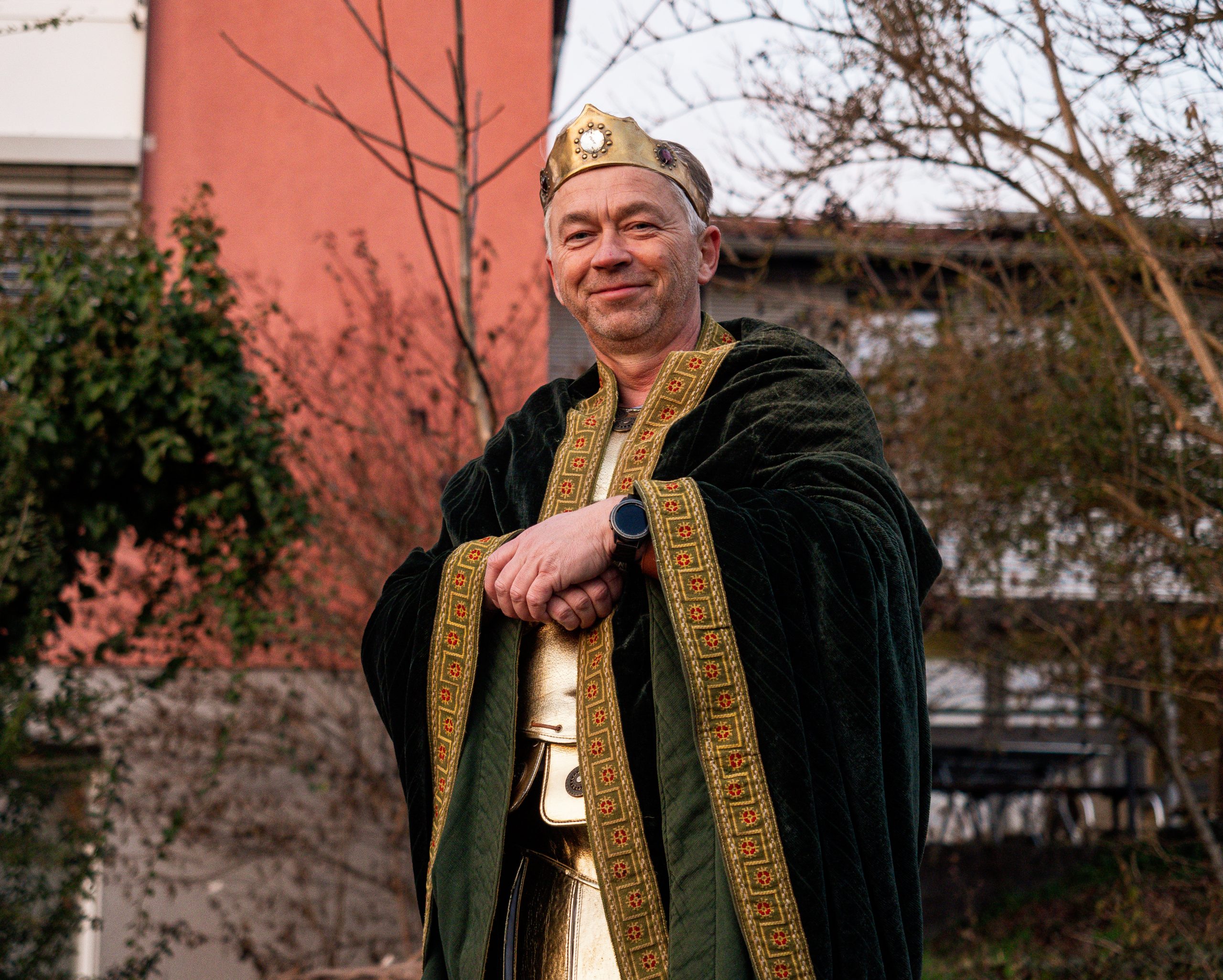 Das Bild zeigt den Flyer vom Adventsweg 2024.