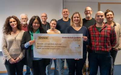 Aktion „Kinderlächeln zaubern“: Bosch Schwieberdingen engagierte sich erneut für die Karlshöhe