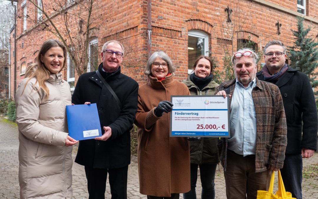 Denkmalstiftung Baden-Württemberg fördert Karlshöher Back- und Waschhaus mit 25.000 Euro