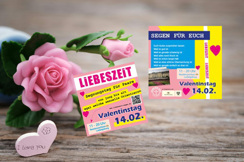 Liebeszeit und Valentinssegen im Ludwigsburger Schloss