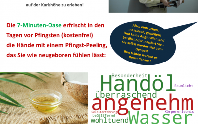 Alle Hände voll zu tun?! – Dann ab zur 7-Minuten-Oase