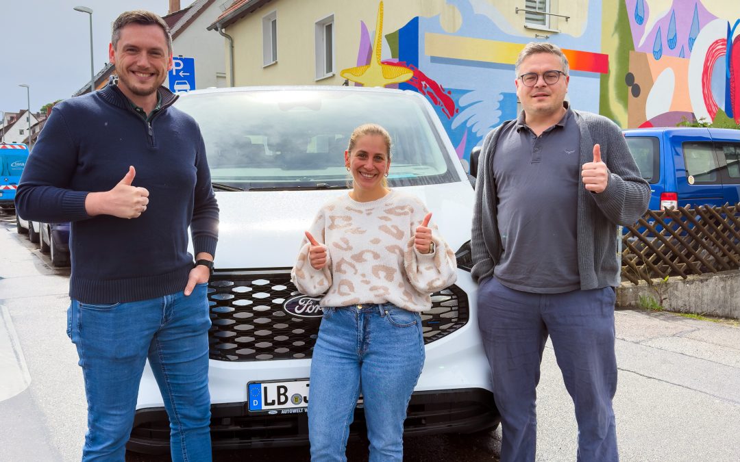 Neuer E-Van für die Kinder- und Jugendhilfe