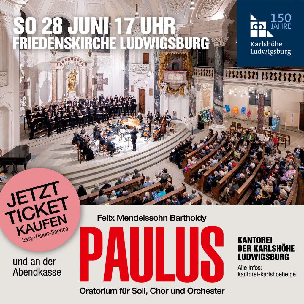 Kantorei der Karlshöhe gibt Jubiläumskonzert